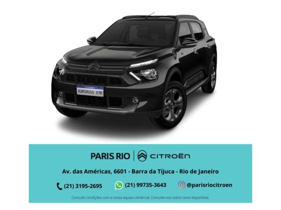 CITROËN C3 AIRCROSS 1.0 TURBO 200 FLEX XTR 7L CVT CITROËN C3 AIRCROSS 1.0 TURBO 200 FLEX XTR 7L CVT